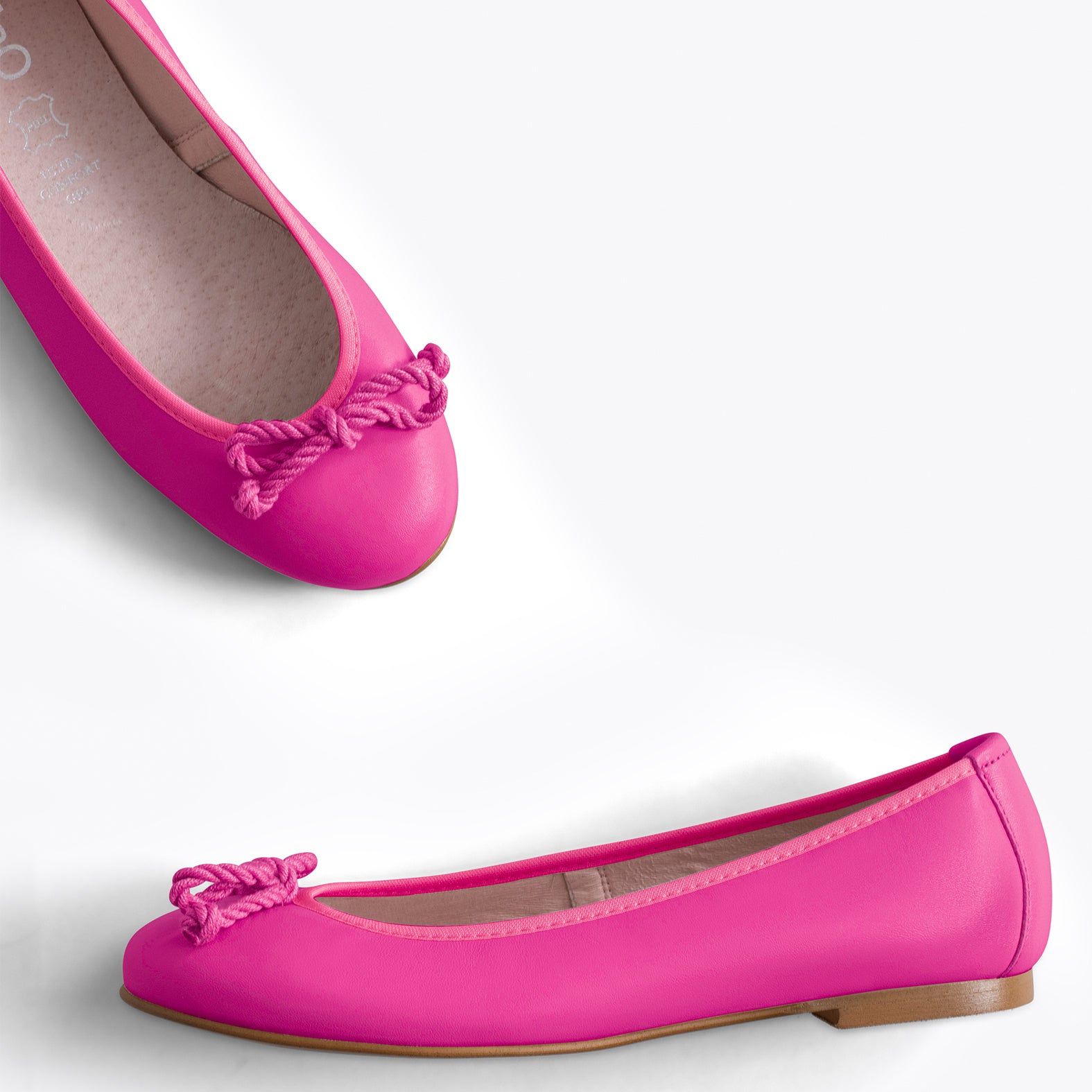 Bailarinas fucsia outlet mujer