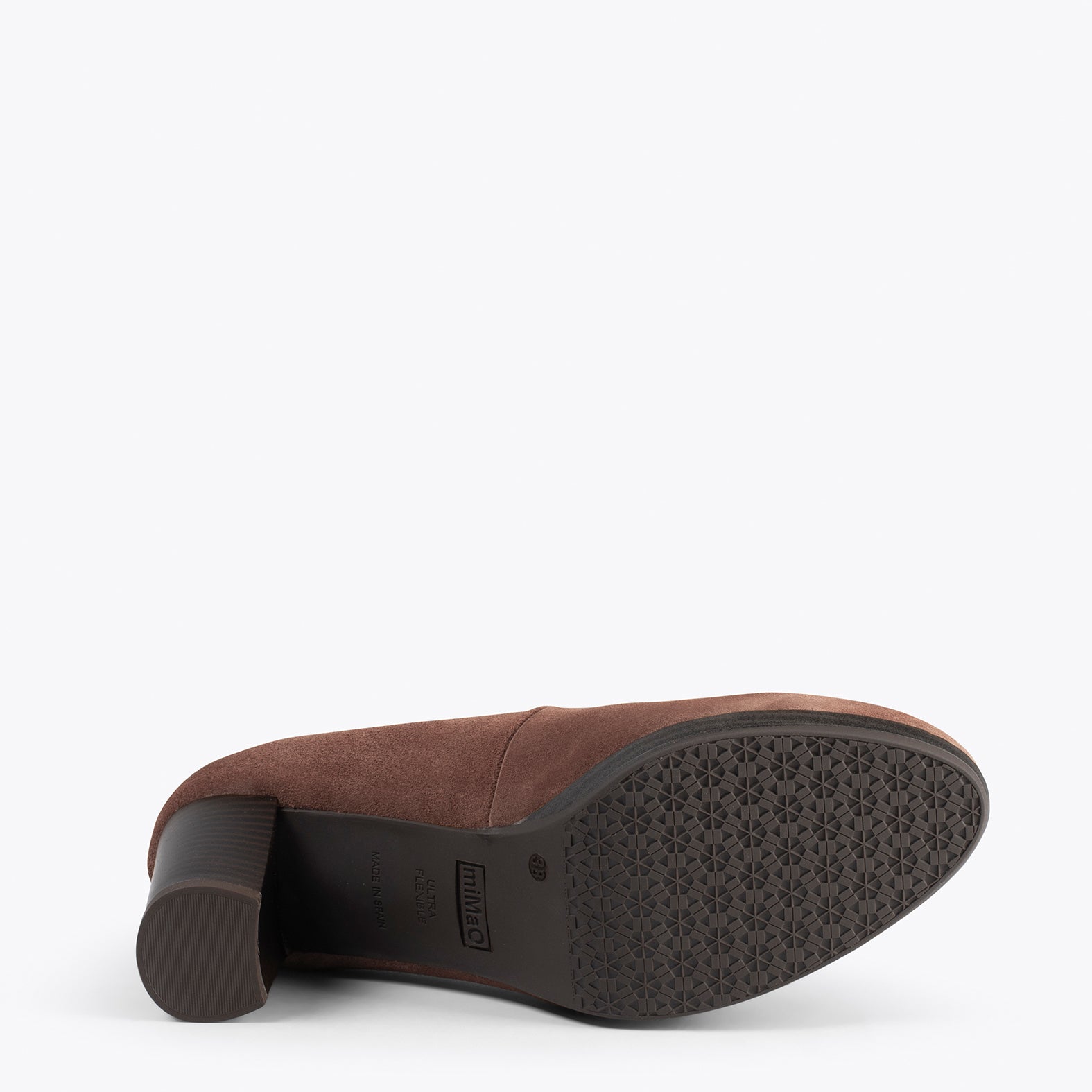 AZAFATA VINTAGE - Zapatos con tacón y plataforma MARRON