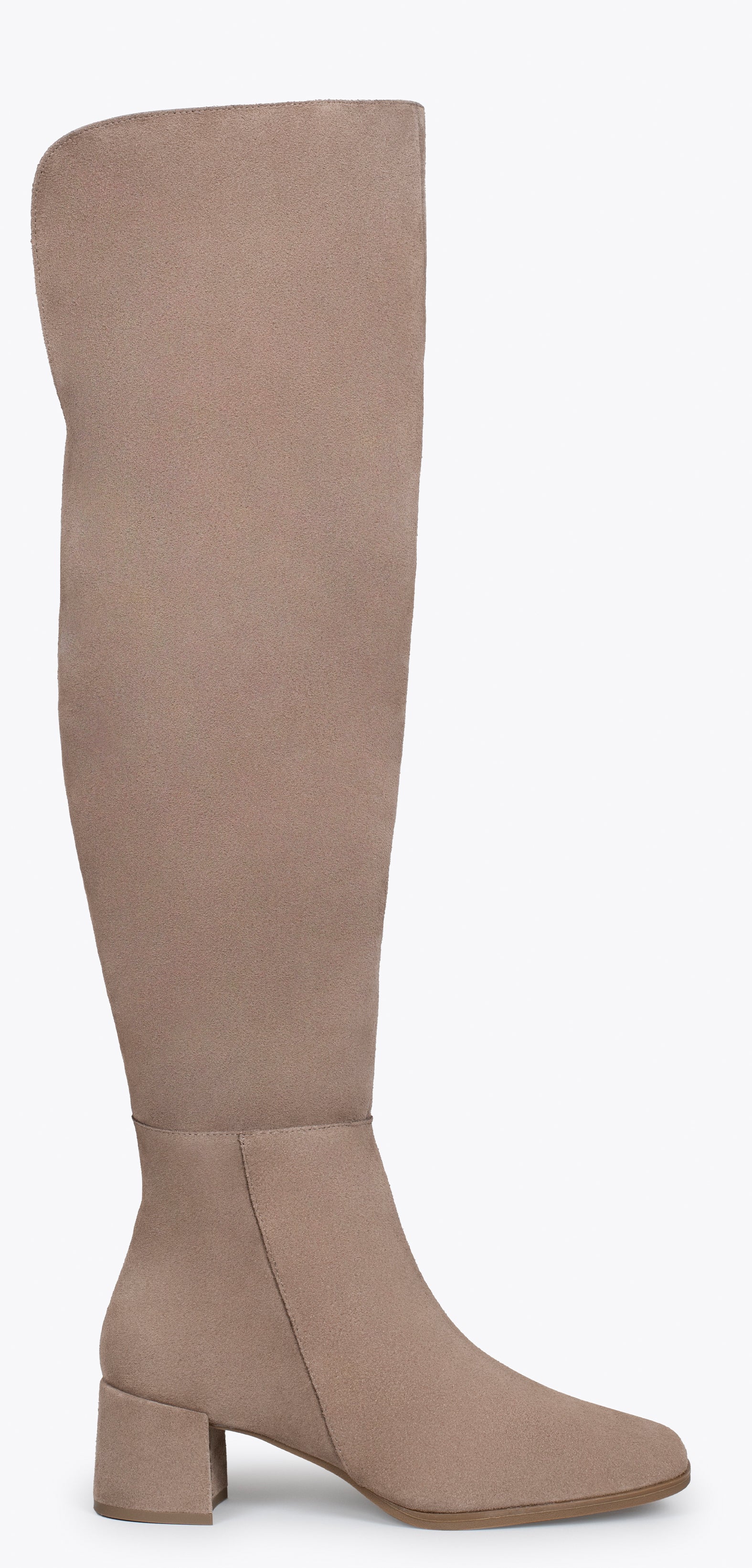 MUSKETEER – TAUPE over-the-knee boot