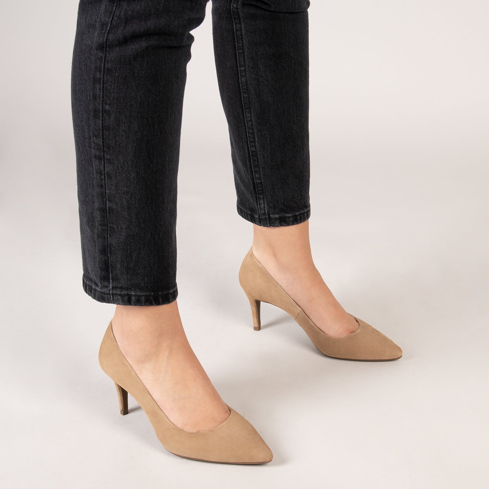 STILETTO - Zapatos de tacón de aguja TAUPE - miMaO ®