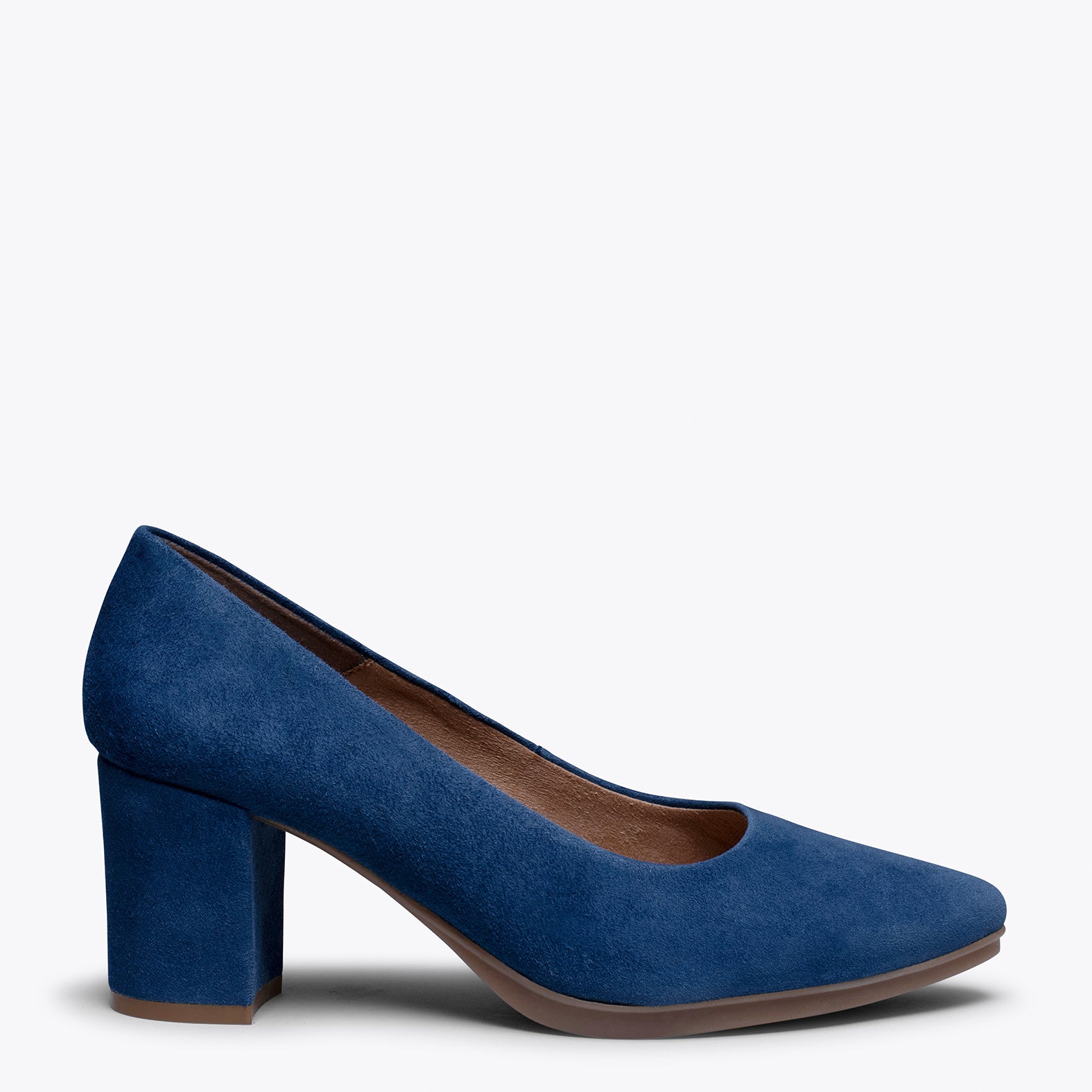 URBAN S - BLUE mid heel