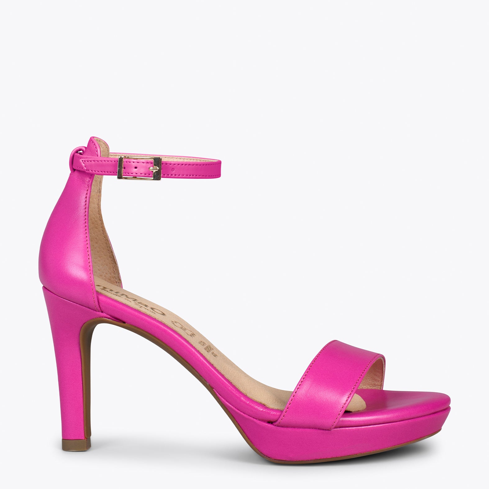 PARTY – HOT PINK high heel sandals with platform