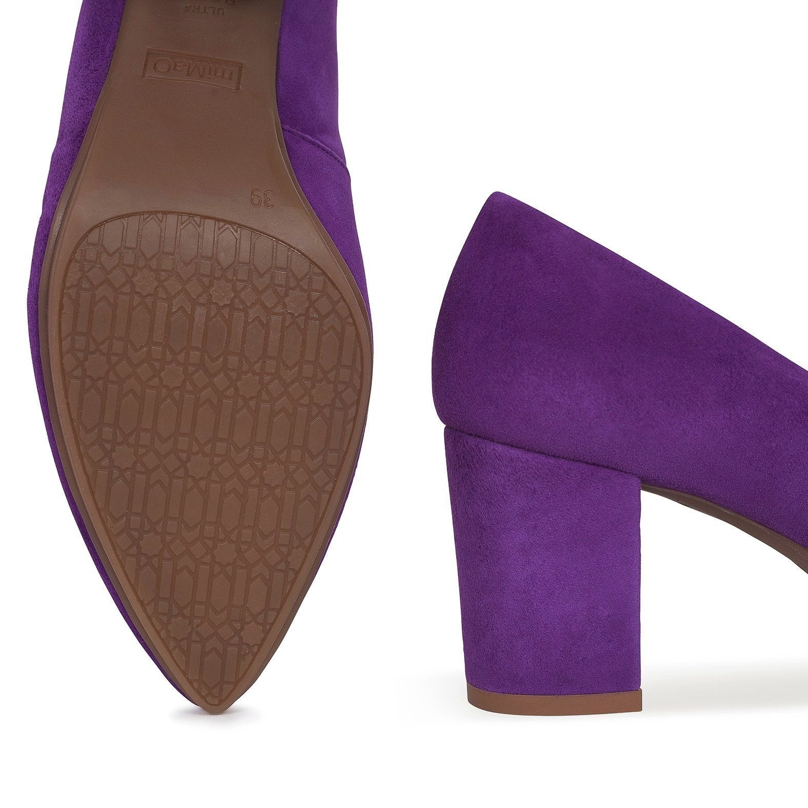 URBAN S - Zapatos mujer tacón ancho VIOLETA